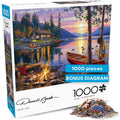 - Darrell Bush - Canoe Lake - 1000 Piece Jigsaw Puzzle