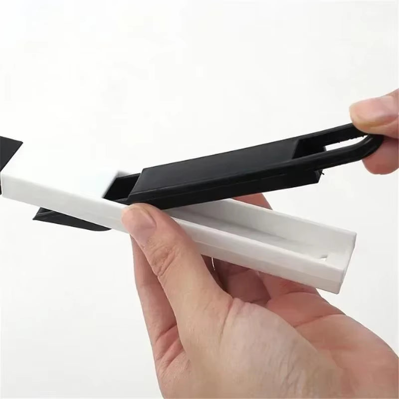 Cleansweep Polished Window Track & Keyboard Brush – Nook & Cranny Dust Shovel for Effortless Cleaning